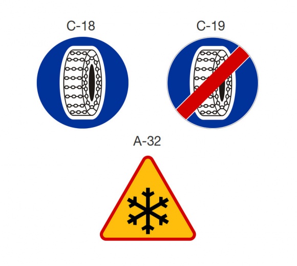 Prawo a łańcuchy zimowe. Co trzeba wiedzieć?