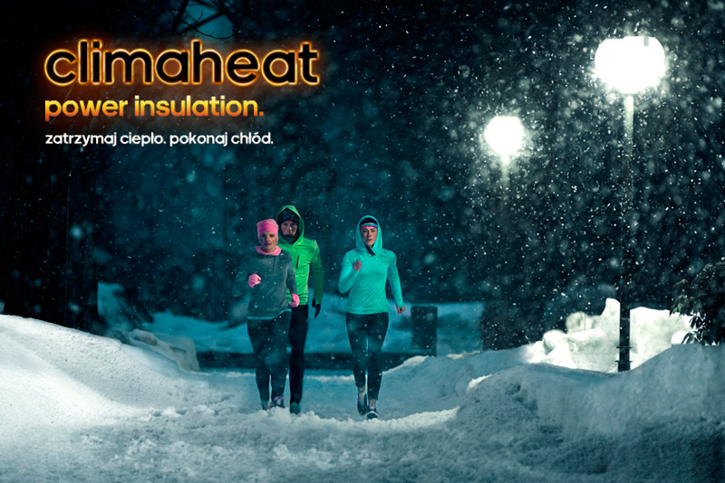 Biegaj zimą z Climaheat!