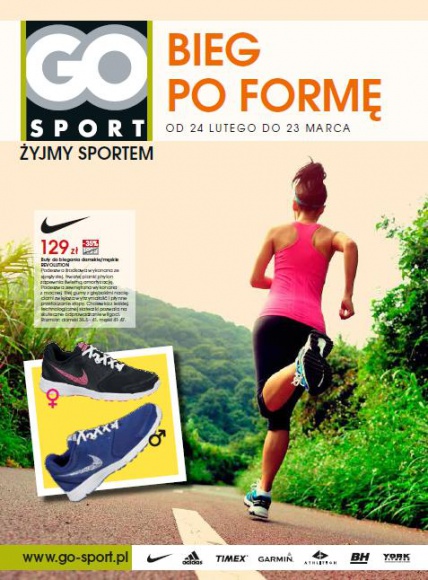 Biegnij po formę do GO Sport