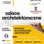 „Szkice architektoniczne” z użyciem trzech kolorów