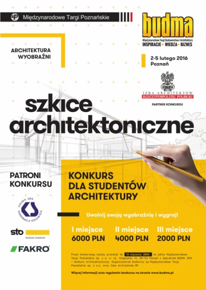 „Szkice architektoniczne” z użyciem trzech kolorów