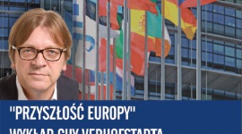 Wykład Guya Verhofstadta „Przyszłość Europy” na AFiB Vistula BIZNES, Polityka - 13 października 2016 roku o godzinie 14:30 w warszawskiej Akademii Finansów i Biznesu Vistula odbędzie się otwarty wykład „Przyszłość Europy” wygłoszony przez Guya Verhofstadta – byłego premiera Belgii, obecnie posła do Parlamentu Europejskiego.