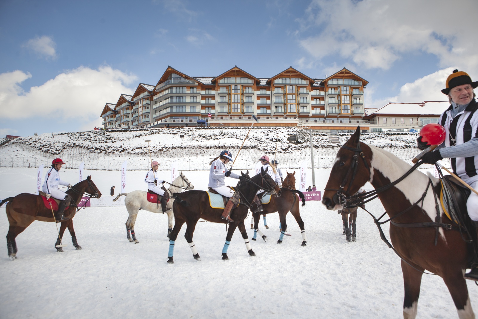 10. edycja zawodów polo na śniegu w Tatrach