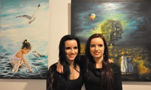 Wystawa malarstwa Agaty Buczek i Martyny Mączki w Galerii Delfiny
