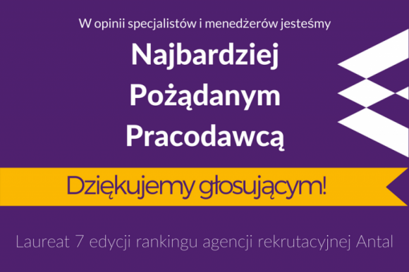 Dentons ponownie w gronie najbardziej pożądanych pracodawców BIZNES, Prawo - Dentons po raz drugi z rzędu zdobył tytuł „Najbardziej Pożądanego Pracodawcy” w kategorii kancelarii prawnych w badaniu „Najbardziej Pożądani Pracodawcy w opinii Specjalistów i Menedżerów”, zrealizowanym przez wiodącą, międzynarodową firmę rekrutacyjną Antal.