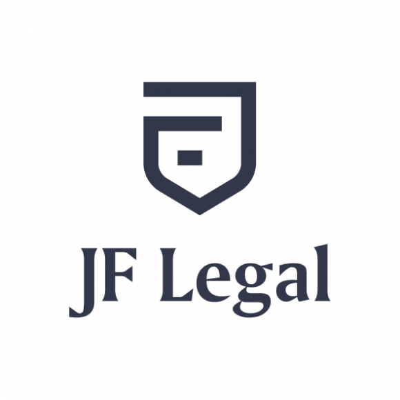 Logo JF Legal w prestiżowym zestawieniu Modern Heraldry BIZNES, Prawo - Identyfikacja wizualna firmy to niezwykle ważny element służący kreowaniu wizerunku marki firmy.