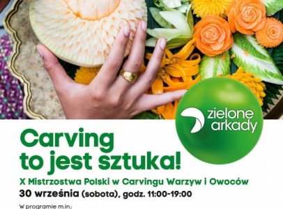 X Mistrzostwa Polski w Carvingu Warzyw i Owoców w Zielonych Arkadach