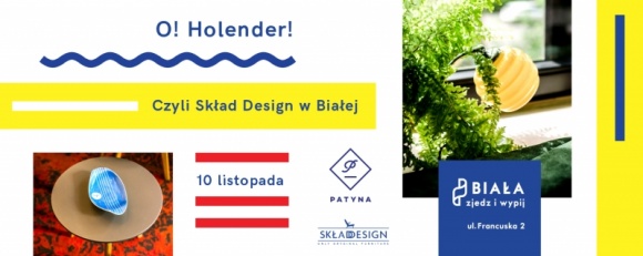 O! Holender! 10 listopada Patyna przedstawia Skład Design w Białej Sztuka, LIFESTYLE - Grupa Warszawa i Patyna.pl zapraszają na kolejną odsłonę wspólnych działań, przybliżających klasyki powojennego wzornictwa. 10 listopada goście restauracji Biała przekonają się o pięknie i funkcjonalności niderlandzkiego designu z kolekcji Skład Design.