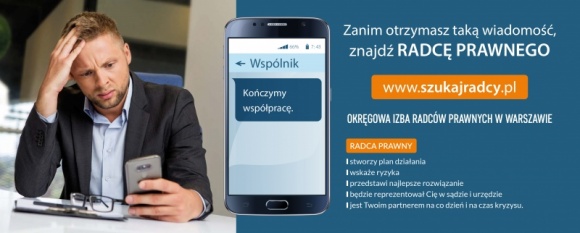 Radca prawny na co dzień i w kryzysie – rusza nowa kampania wizerunkowa zawodu BIZNES, Prawo - 23 października br. Okręgowa Izba Radców Prawnych w Warszawie rozpoczyna realizację nowej kampanii wizerunkowej, promującej zawód radcy prawnego.