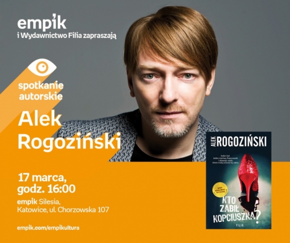 Spotkanie autorskie z Alkiem Rogozińskim | Emik Silesia