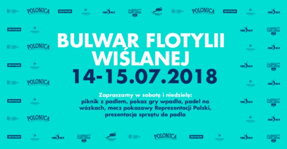 Piknik padlowy na Bulwarach Wiślanych Sport, BIZNES - Mundial 2018 powoli zmierza ku końcowi, a przed nami emocje związane z grą, która błyskawicznie zdobywa popularność. W dniach 13-15 lipca odbędzie się piknik rodzinno-sportowy na Bulwarach Wiślanych w Warszawie, towarzyszący eliminacjom do Mistrzostw Świata w Padlu.