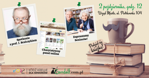 Podziel się książką – zbieramy literaturę dla seniorów! Książka, LIFESTYLE - Już 2 października rusza projekt łódzkiej księgarni internetowej Gandalf.com.pl. Akcja polega na zbieraniu książek dla osób starszych, które nie mają możliwości zakupienia ulubionych tytułów.
