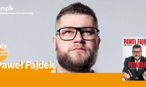 Paweł Fajdek-spotkanie autorskie