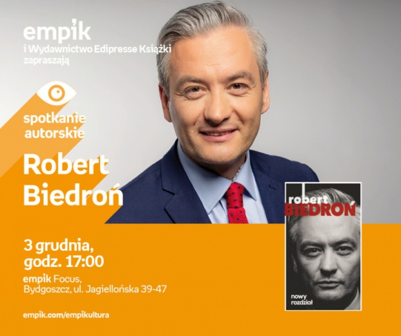 Robert Biedroń ■ empik Bydgoszcz Książka, LIFESTYLE - spotkanie