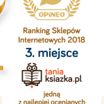 Księgarnia TaniaKsiazka.pl zdobyła Laur Opineo