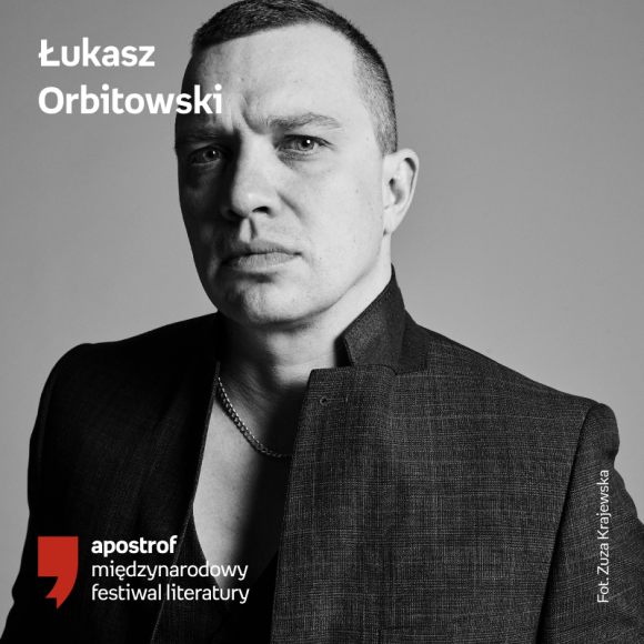 Łukasz Orbitowski na Apostrofie w Krakowie Książka, LIFESTYLE - Spotkanie autorskie z Łukaszem Orbitowskim w ramach Międzynarodowego Festiwalu Literatury Apostrof.