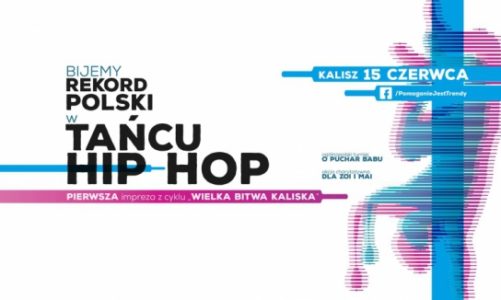 Reordowe tańczenie hip-hopu w Kaliszu