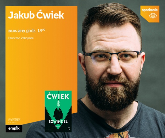 Jakub Ćwiek |Dworzec Zakopane Książka, LIFESTYLE - Jakub Ćwiek promuje nową książkę.
