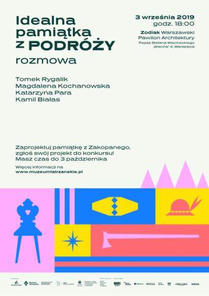 Spotkanie o projektowaniu pamiątek Sztuka, LIFESTYLE - 3 września w Zodiak Warszawski Pawilon Architektury będzie można dowiedzieć się jak zaprojektować idealną pamiątkę. Gośćmi spotkania będą Tomasz Rygalik Studio Rygalik, Magdalena Kochanowska oraz Katarzyna Para. Rozmowę poprowadzi Kamil Białas z whiteMAD