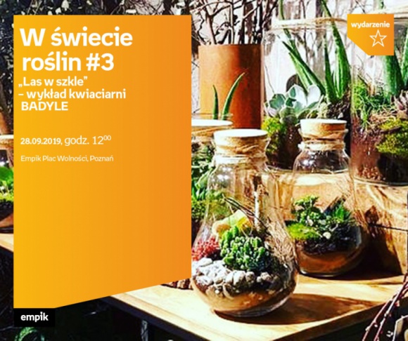 W świecie roślin #3 „Las w szkle” – Badyle | Empik Plac Wolności