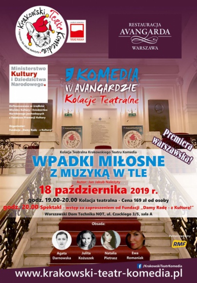 MUSICAL Z MUZYKĄ NA ŻYWO PT. „WPADKI MIŁOSNE” JUŻ WKRÓTCE W WARSZAWIE! Sztuka, LIFESTYLE - 