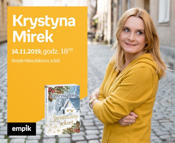 KRYSTYNA MIREK – SPOTKANIE AUTORSKIE – ŁÓDŹ