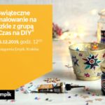 Świąteczne malowanie na szkle z grupą „Czas na DIY” | Księgarnia Rynek