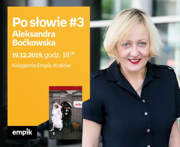 Po słowie #3: Aleksandra Boćkowska | księgarnia Empik Książka, LIFESTYLE - Z cyklu Po słowie #3: Aleksandra Boćkowska w księgarni Empik