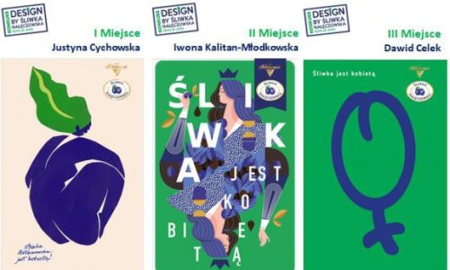Plakaty inspirowane Śliwką – laureaci III edycji Design by Śliwka Nałęczowska