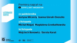 Posłuchaj, co mówią pisarze zaprzyjaźnieni z Literackim Sopotem Książka, LIFESTYLE - Justyna Wincenty, Michał Nogaś oraz Wojciech Bonowicz o swoich książkach, procesie tworzenia i motywacjach. Rozmów będzie można posłuchać na kanale YouTube - Goyki 3 Art Inkubator Sopot.