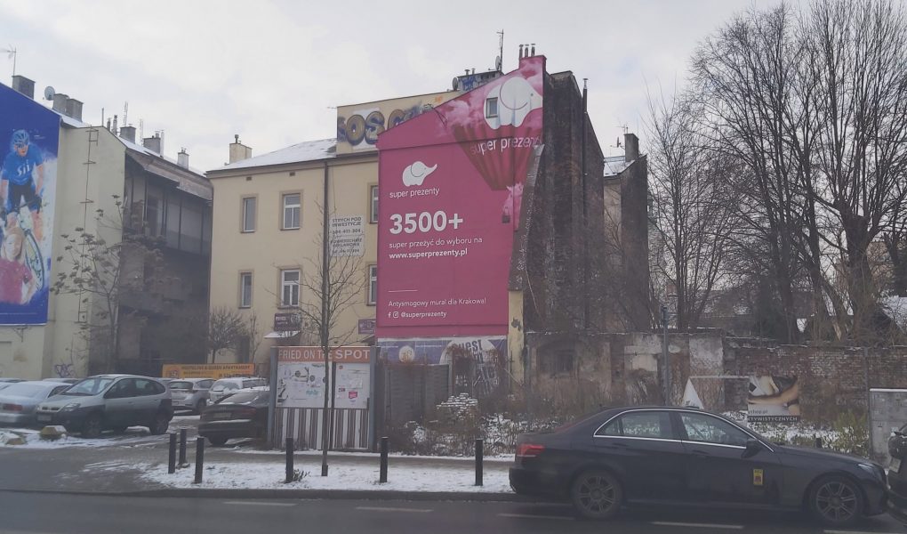 Super Prezenty inwestują w mural oczyszczający powietrze – tym razem w Krakowie!